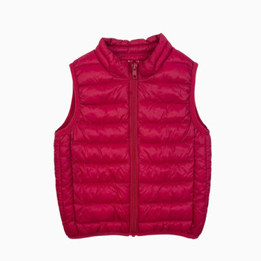 Manteau sans manche puffer rouge 24M