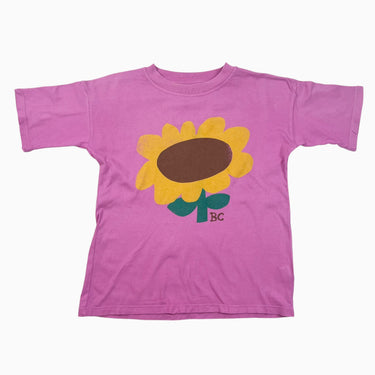 T-shirt rose tournesol 10-11Y