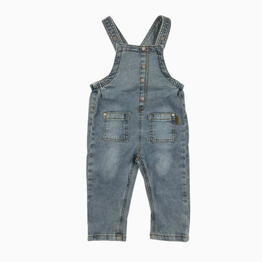 Salopette en denim clair 12-18M