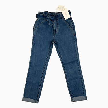 Jeans ceinturé en denim 8Y