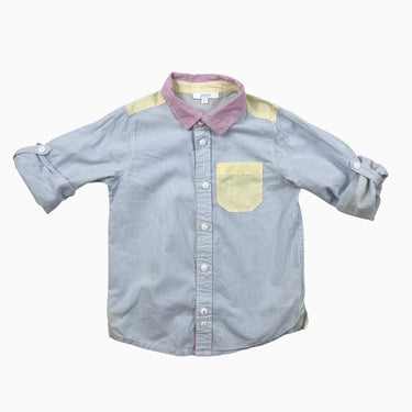 Chemise colorblock à rayures 5Y