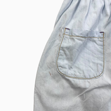 Robe en coton chambray clair 4Y