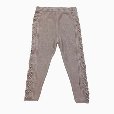 Legging beige en tricot 3Y