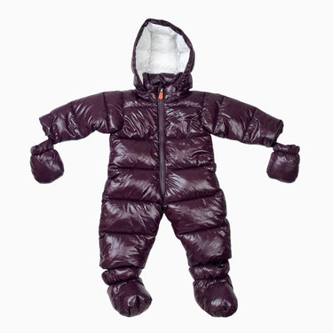Combi lie de vin matelassé 3-6M