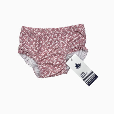 Maillot bloomer rose fleuri 12M