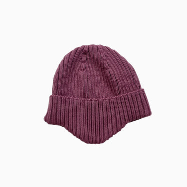 Bonnet blush en tricot laine 3-6M