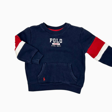 Pull marine et rouge 'Polo 1967' 18M