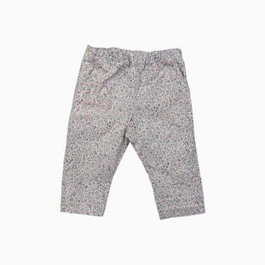 Pantalon rose pâle fleuri 3M