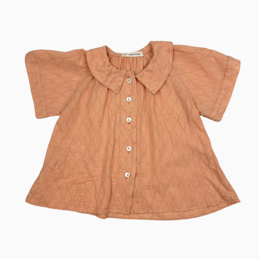 Blouse à col corail 4-5Y