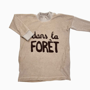 Robe en ratine 'dans la FORÊT' 4Y