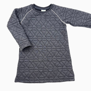 Robe anthracite matelassé 5Y