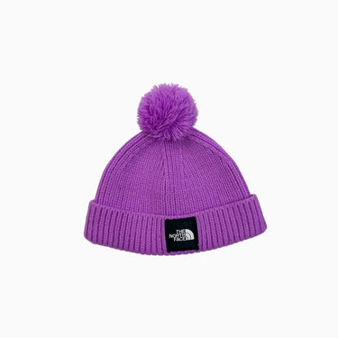Tuque orchidée avec pompon (fit petit) 6-24M