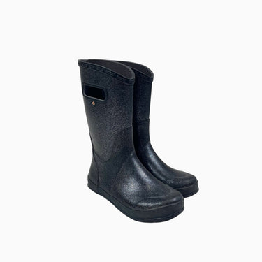 Bottes de pluie noires paillettées JR4US