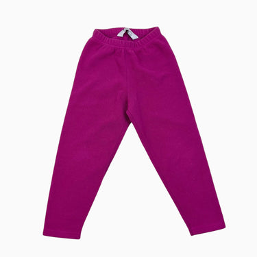 Pantalon fushia en polar 5Y