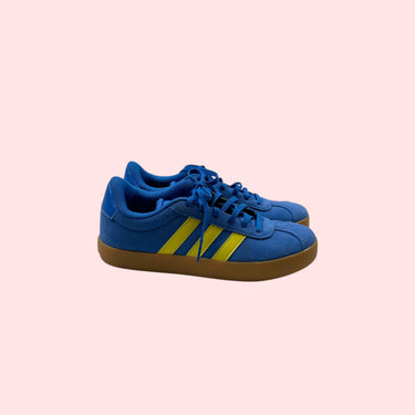 Sneakers bleues en suède à lacet pour femmes 5US