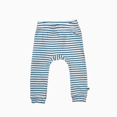 Pantalon à rayures aqua 80CM 18M