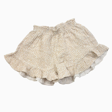 Short blanches fleurie en mousseline 8Y