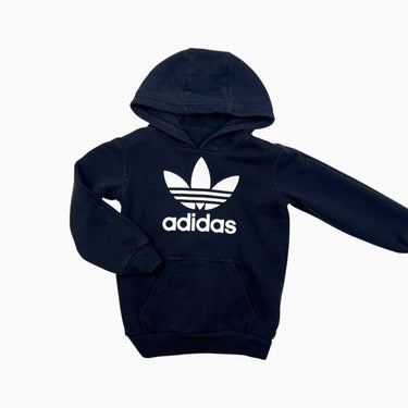 Pull à capuchon noir 2-3Y