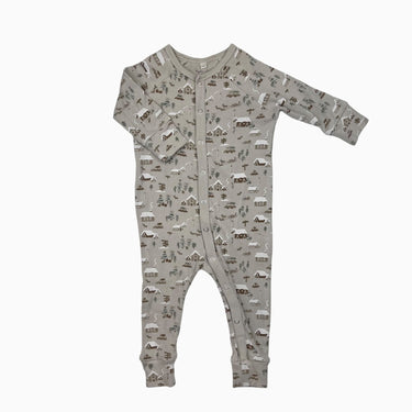 Pyjama sable 'traîneau du Père Noel' 3-6M