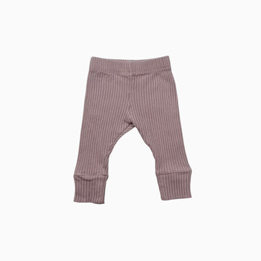 Legging rose côtelé 3-6M