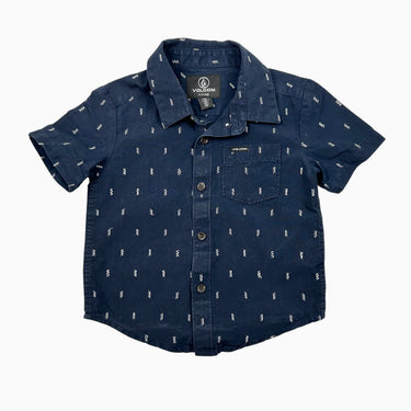 Chemise marine à motifs 2Y