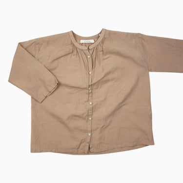 Blouse rose ballet en coton et viscose 6Y