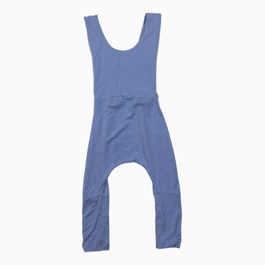 Salopette évolutive bleu lavande en lyocell et spandex 6-18M