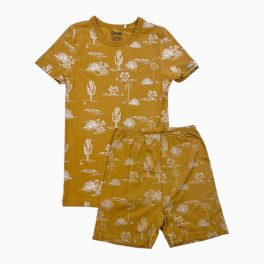 Pyjama short ocre 'désert' 8Y