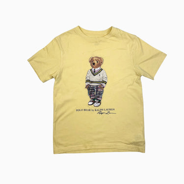 T-shirt jaune 'ourson emblématique' 8Y