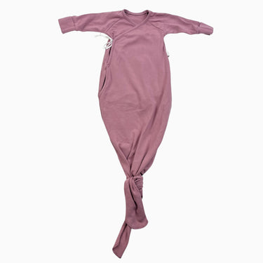 Dormeuse à noeud vieux-rose 0-3M