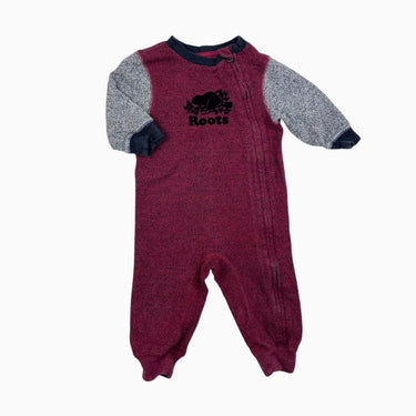 Combi rouge et grise avec logo emblématique 6-12M