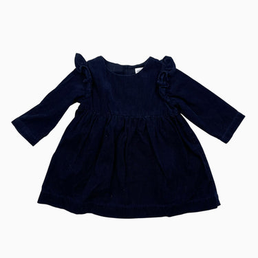 Robe marine en corduroy 9M