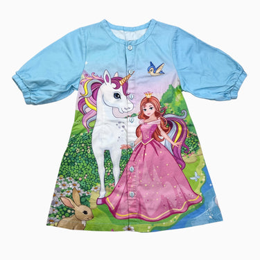 Robe princesse et licorne 2Y