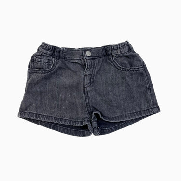 Short charcoal en denim 2-3Y