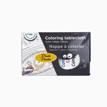 Jeu 'Nappe à colorier' - Système solaire 45x45'