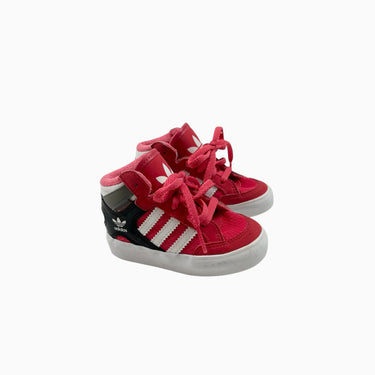 Sneakers roses néon à lacets 5US