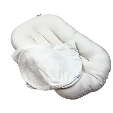 Coussin 'Sensory Lounger' crème avec housse en coton bio