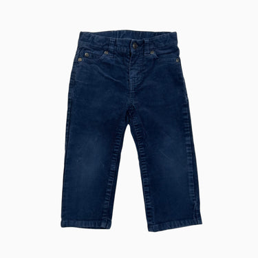 Pantalon marine en corduroy 18-24M