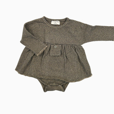 Robe avec cache-couche intégré marron et noir 3M