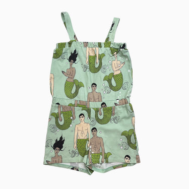 Combi short verte 'sirènes' 128-134CM (8-9Y)