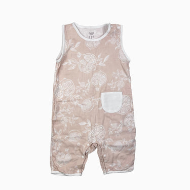 Combi pêche fleurie en bambou et spandex 18-24M
