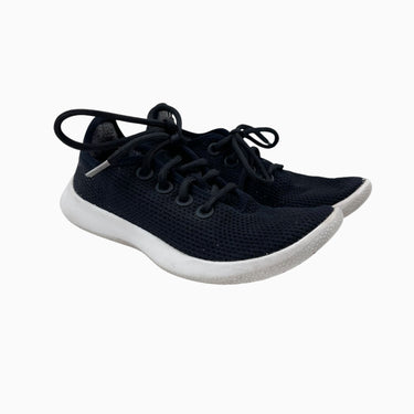 Sneakers noirs en mesh à lacets pour femmes W6US