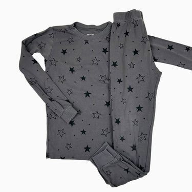 Pyjama anthracite 'étoiles' 8Y