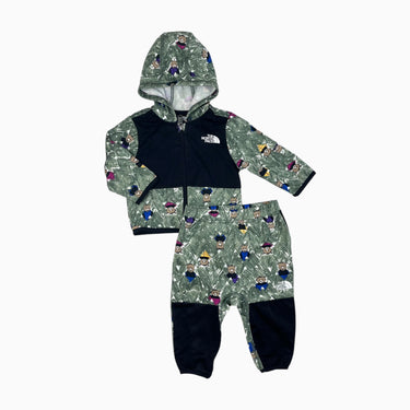 Ensemble vert 'oursons' 3-6M