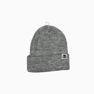 Tuque grise en tricot 12-24M