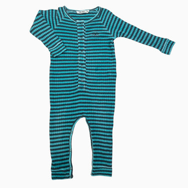 Combi verte à rayures 18-24M