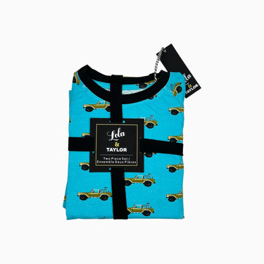 Pyjama bleu 'voitures' 12Y