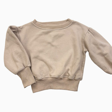 Pull beige manches ballons 3Y