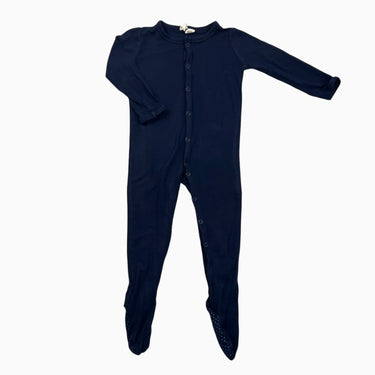 Pyjama marine en bambou et spandex 12-18M
