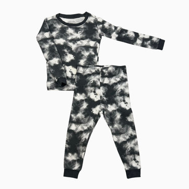 Pyjama tâcheté noir et blanc 24M